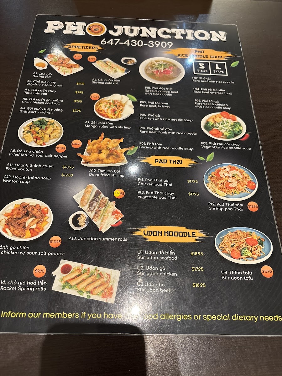 Pho Junction Menu - Image 2